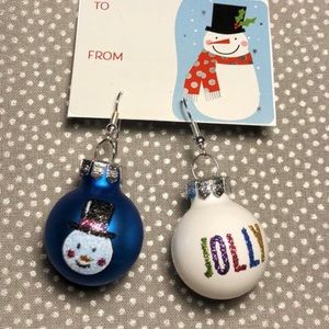 Winter/Christmas earrings